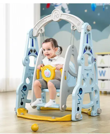Multifunctional 4-in-1 Swing & Slide 