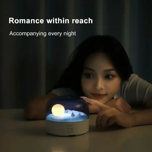 [922] Moon Landscape Lamp 