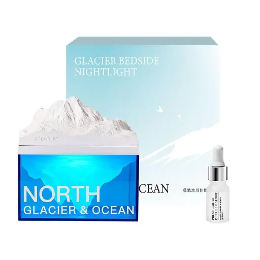 مصباح ليلي بجانب السرير Glacier Z4