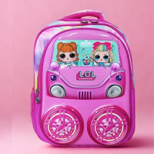 Children's 3 Pieces Set Bag with 3 Zippers