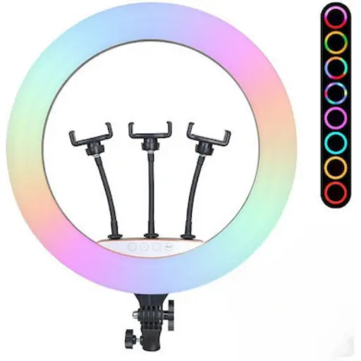 [8728] RGB LED Soft Ring Light MJ45