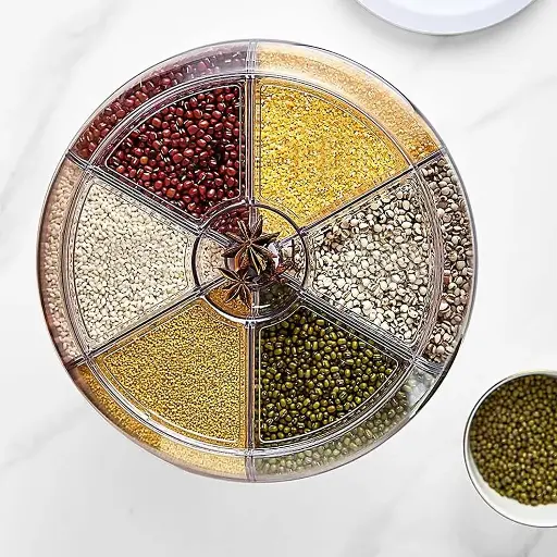 [8954] Rotatable Multi-Grain Cans 