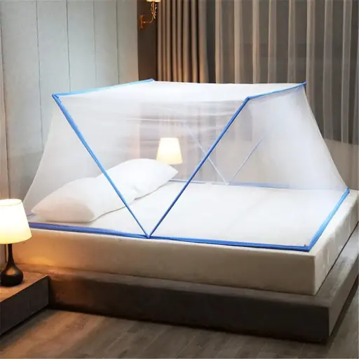 1 PC FOR $10 + FREE DELIVERY | Portable Foldable Mosquito Net Bed Tent – Easy Pop-Up & Fine Mesh Guard