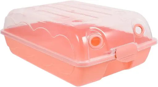 [8948] Alipis Sneaker Organizer Box Plastic Stackable Design Easy to Find Your Shoes