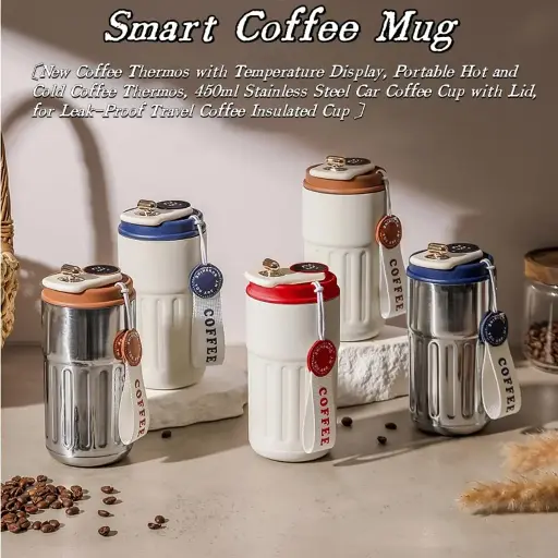 Stainless Steel Vacuum Coffee Mugs DPKF-8124 