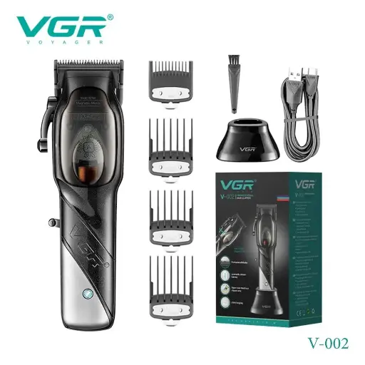 [11194] ماكينة قص الشعر الاحترافية VGR V-002