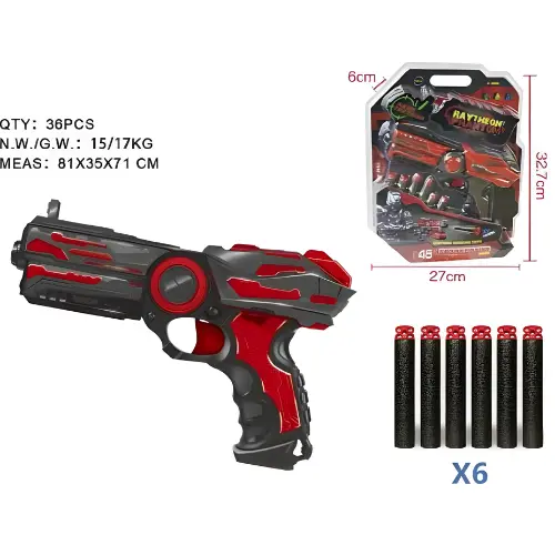 [6235] Counterattack's Sting Single Monochrome (Middle Pistol) 22x16cm