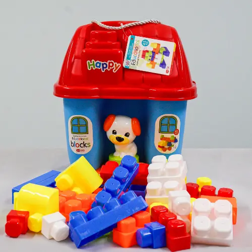 [6270] Educational Boy Building Block