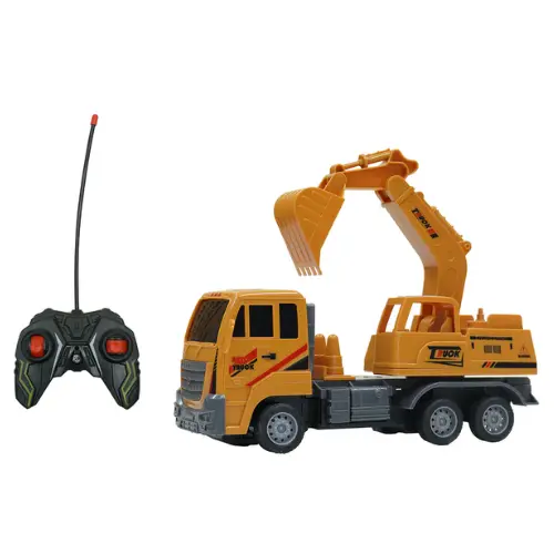 [6218] Heavy Duty RC Crane Engineering Vehicle Toy