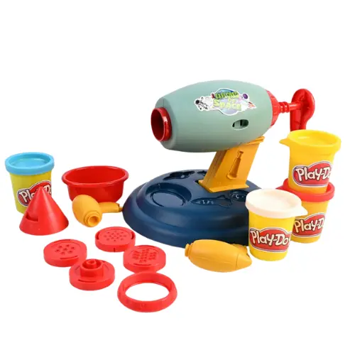 [7086] Play-Doy Rocket Noodle Maker Toy