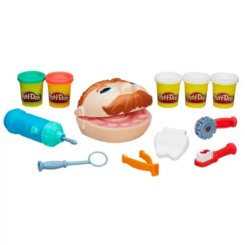 [7078] Play-Doy Doctor Drill 'N Fill Retro Pack Toy