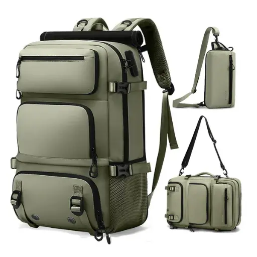 Anti-Theft Travel Backpack with Detachable Sling Bag Expendable Large Capacity Bp-30